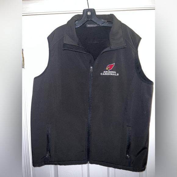 Dunbrooke Softshell Full Zip Vest NFL embroidered Arizona Cardinals size XL - Picture 2 of 4